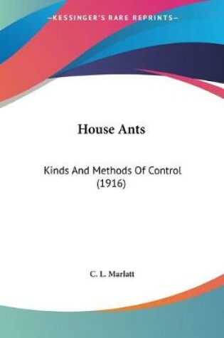 Cover of House Ants