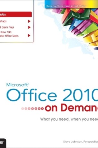 Cover of Microsoft Office 2010 On Demand