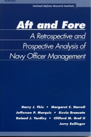 Cover of Aft and Fore