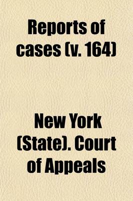 Book cover for Reports of Cases (Volume 164)