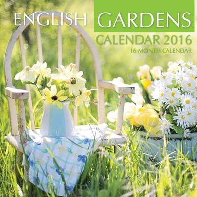 Book cover for English Gardens Calendar 2016