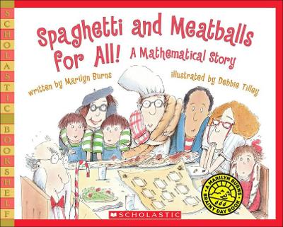 Book cover for Spaghetti and Meatballs for All! a Mathematical Story
