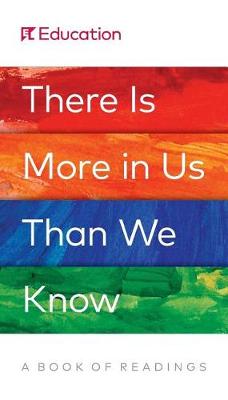 Book cover for There Is More in Us Than We Know