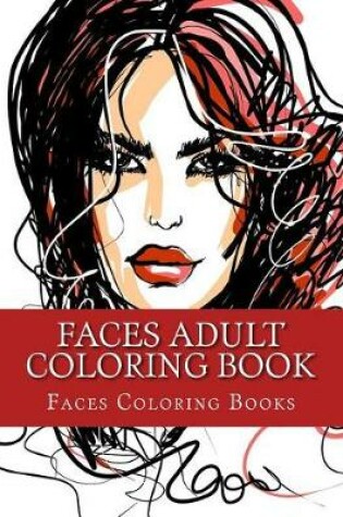 Cover of Faces Adult Coloring Book