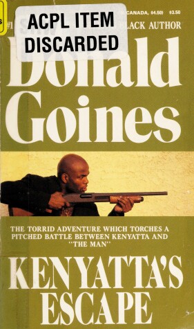 Book cover for Kenyatta's Escape