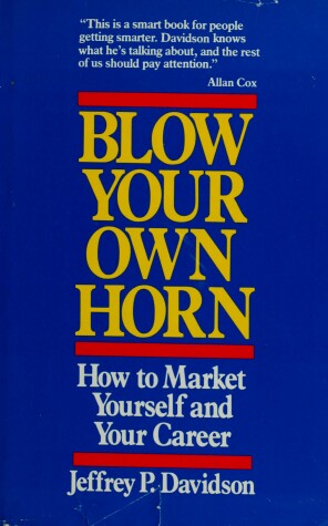 Book cover for Blow Your Own Horn