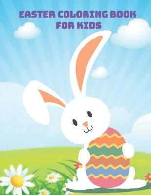 Book cover for Easter Coloring Book For Kids