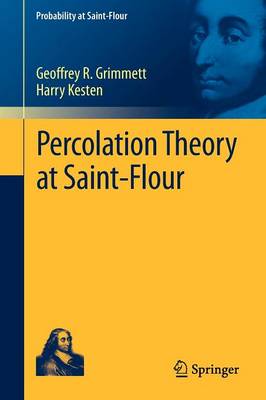 Cover of Percolation Theory at Saint-Flour