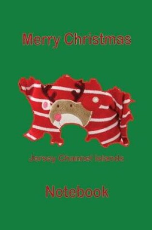 Cover of Jersey Channel Islands Ugly Christmas Jumper Notebook