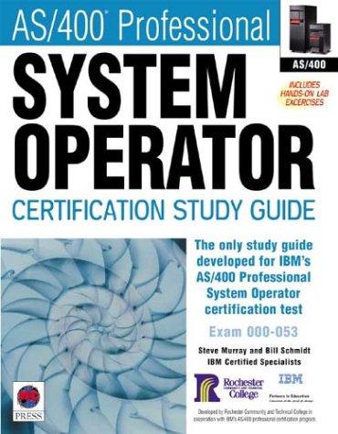 Book cover for AS/400 Professional System Operator