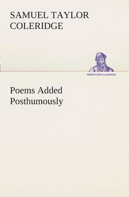 Book cover for Poems Added Posthumously