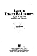 Book cover for Learning Through Two Languages