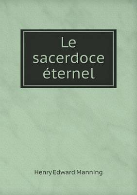 Book cover for Le sacerdoce éternel