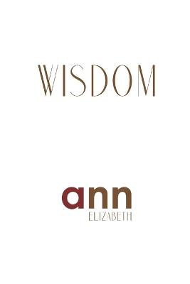 Book cover for Wisdom - Ann Elizabeth