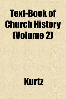 Book cover for Text-Book of Church History (Volume 2)