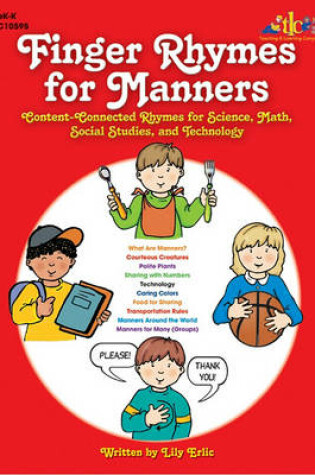Cover of Finger Rhymes for Manners
