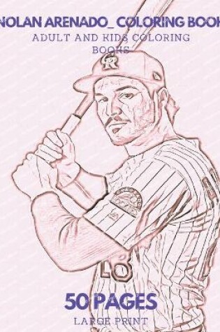 Cover of Nolan Arenado Coloring Book