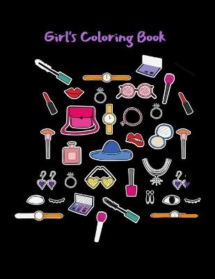 Book cover for Girl's Coloring Book