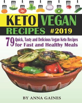 Book cover for Keto Vegan Recipes 2019