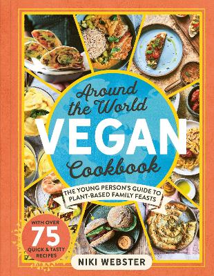 Book cover for Around the World Vegan Cookbook