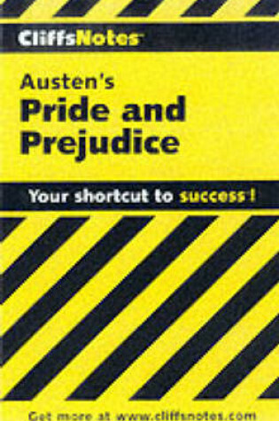 Cover of CliffsNotes on Austen's Pride and Prejudice