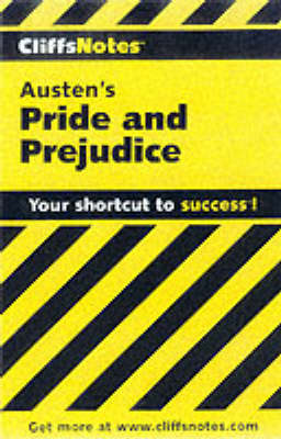 Book cover for CliffsNotes on Austen's Pride and Prejudice