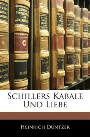 Cover of Schillers Kabale Und Liebe