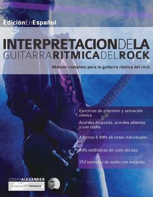 Book cover for Interpretación De La Guitarra Rítmica Del Rock