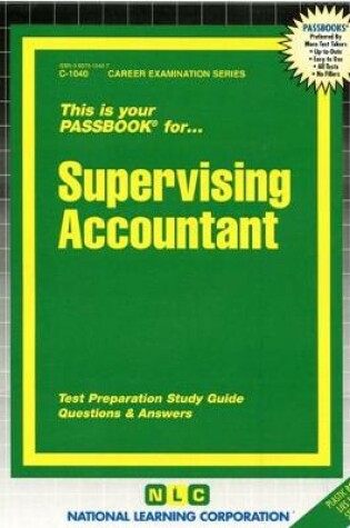 Cover of Supervising Accountant