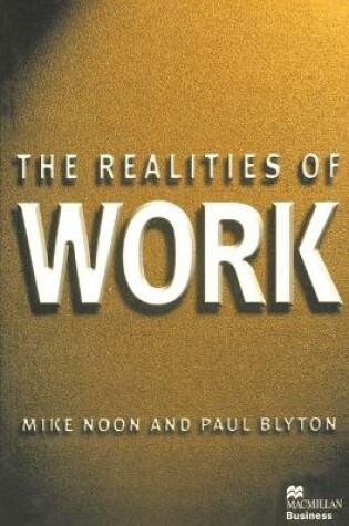 Cover of The Realities of Work