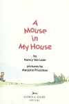 Book cover for A Mouse in My House