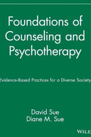 Cover of Foundations of Counseling and Psychotherapy