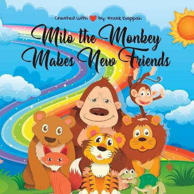 Book cover for Milo the Monkey Makes New Friends