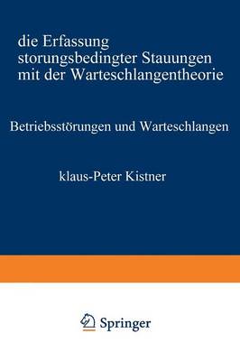 Book cover for Betriebsstörungen und Warteschlangen