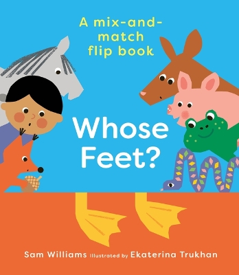 Book cover for Whose Feet?