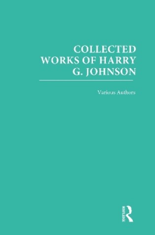 Cover of Collected Works of Harry G. Johnson