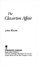 Book cover for The Claverton Affair