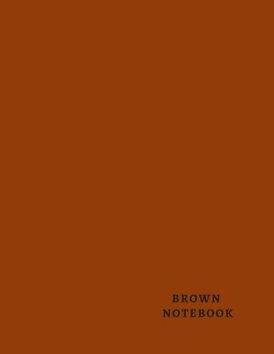 Book cover for Brown Notebook