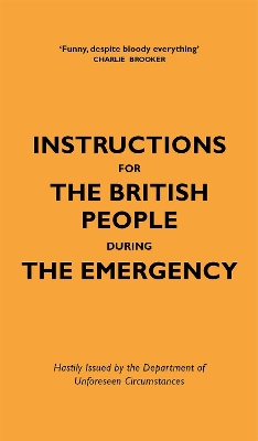 Book cover for Instructions for the British People During The Emergency