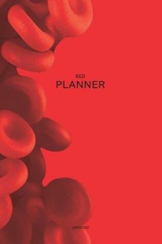 Cover of Undated Red Planner