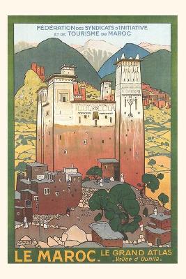 Cover of Vintage Journal Morocco Travel Poster