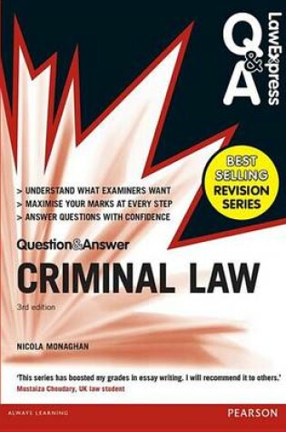 Cover of Law Express Question and Answer