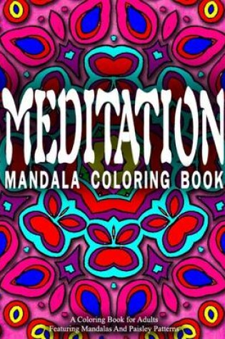 Cover of MEDITATION MANDALA COLORING BOOK - Vol.4