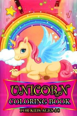 Cover of Unicorn Coloring Book