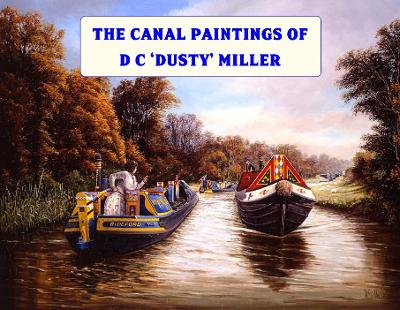 Book cover for The Canal Paintings of D C 'Dusty' Miller