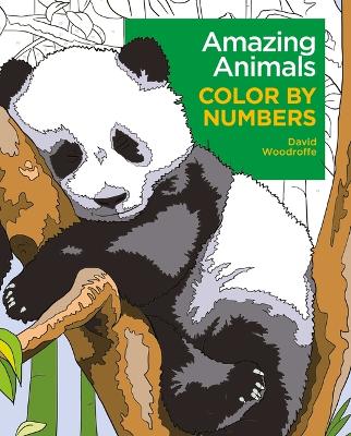 Book cover for Amazing Animals Color by Numbers