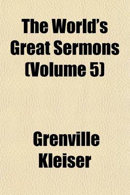 Book cover for The World's Great Sermons (Volume 5)