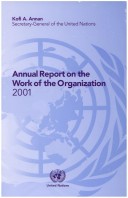 Book cover for Annual Report on the Work of the Organization