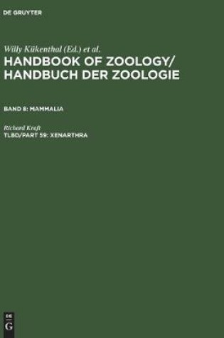 Cover of Xenarthra