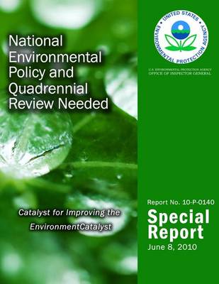 Book cover for National Environmental Policy and Quadrennial Review Needed